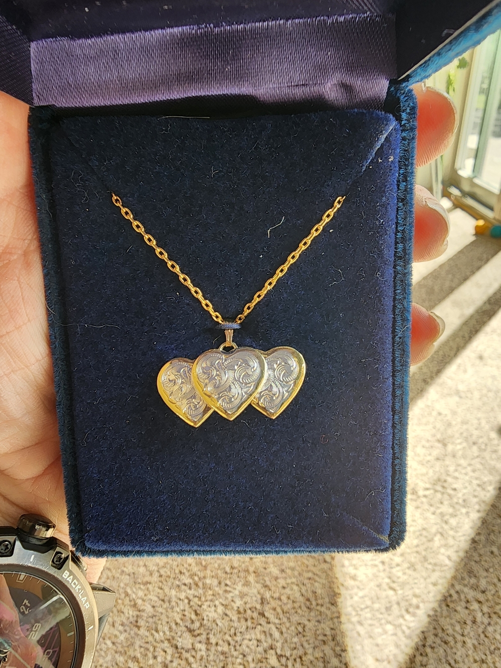 Montana Silversmith 3 Heart Nevklace